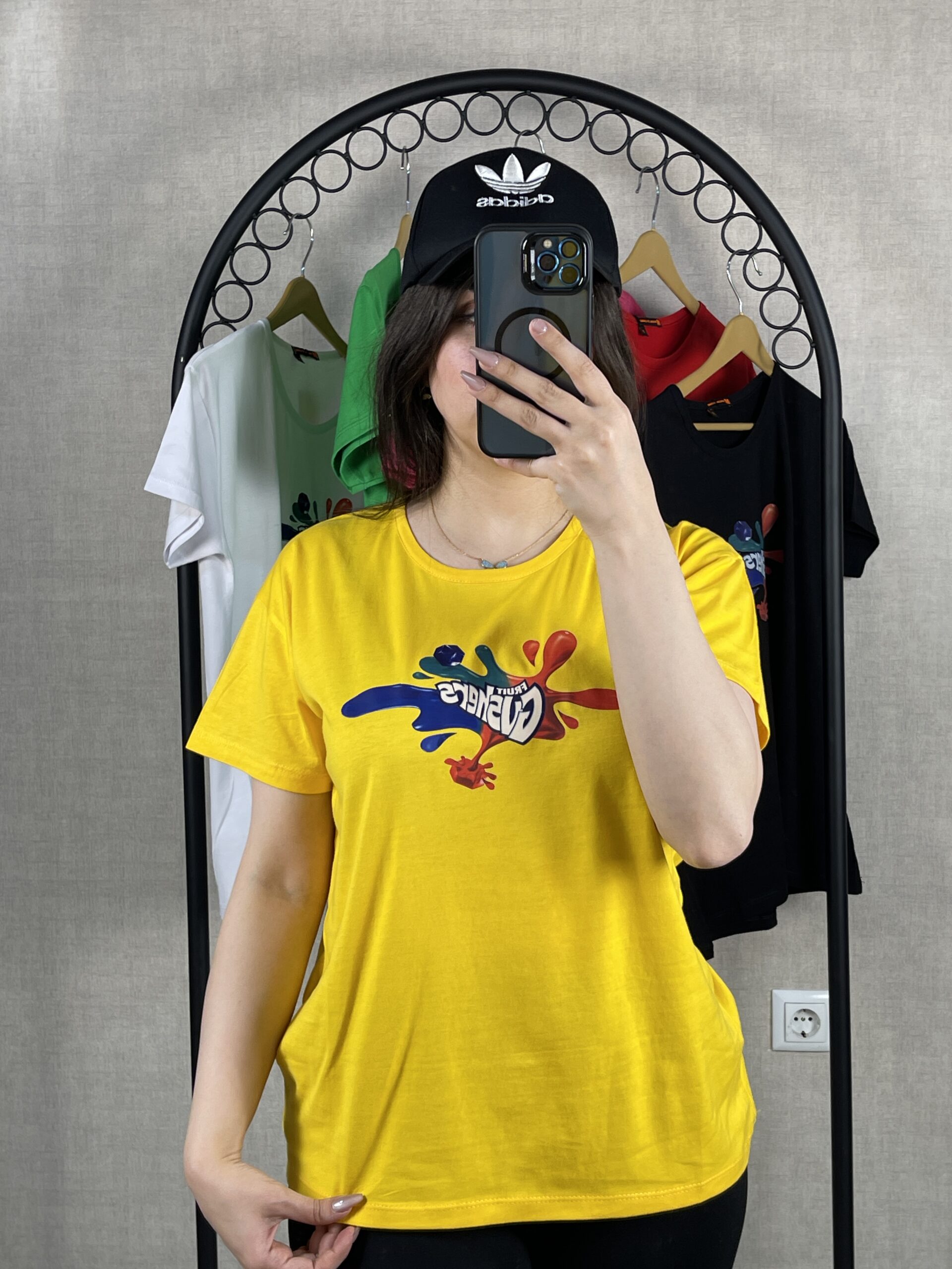 تیشرت نخ پنبه رنگی 00201020