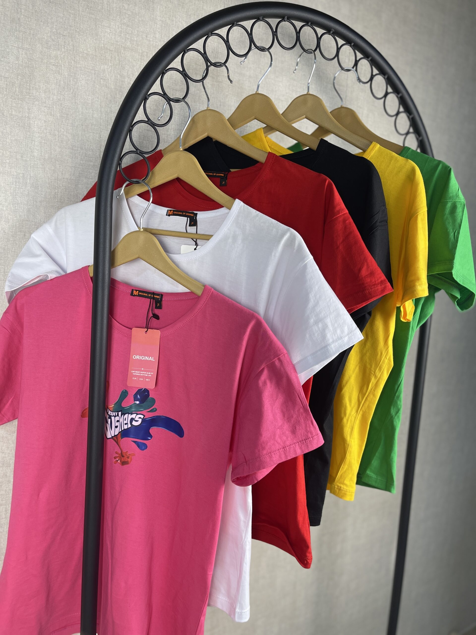 تیشرت نخ پنبه رنگی 00201020