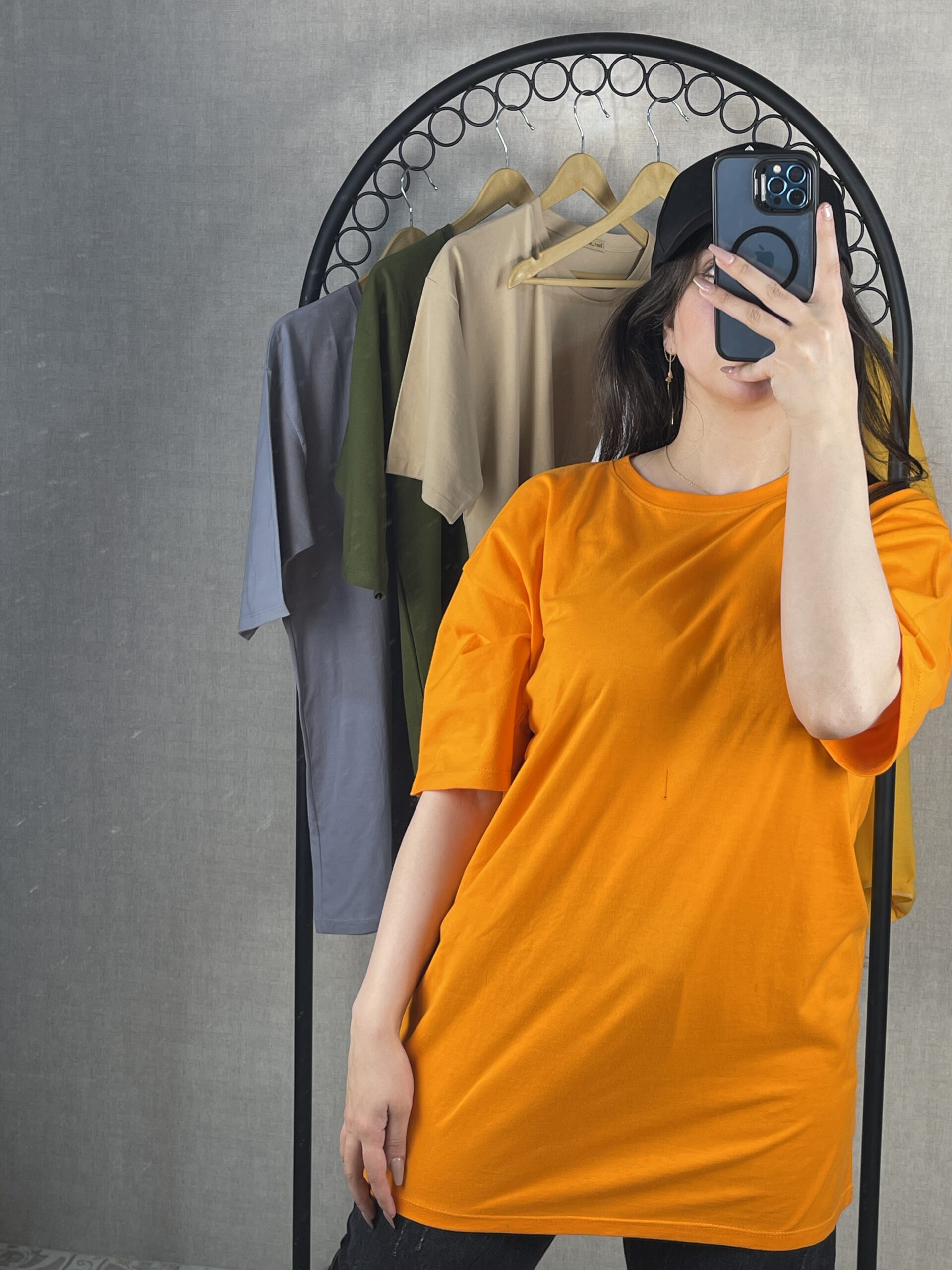 تیشرت لانگ ساده