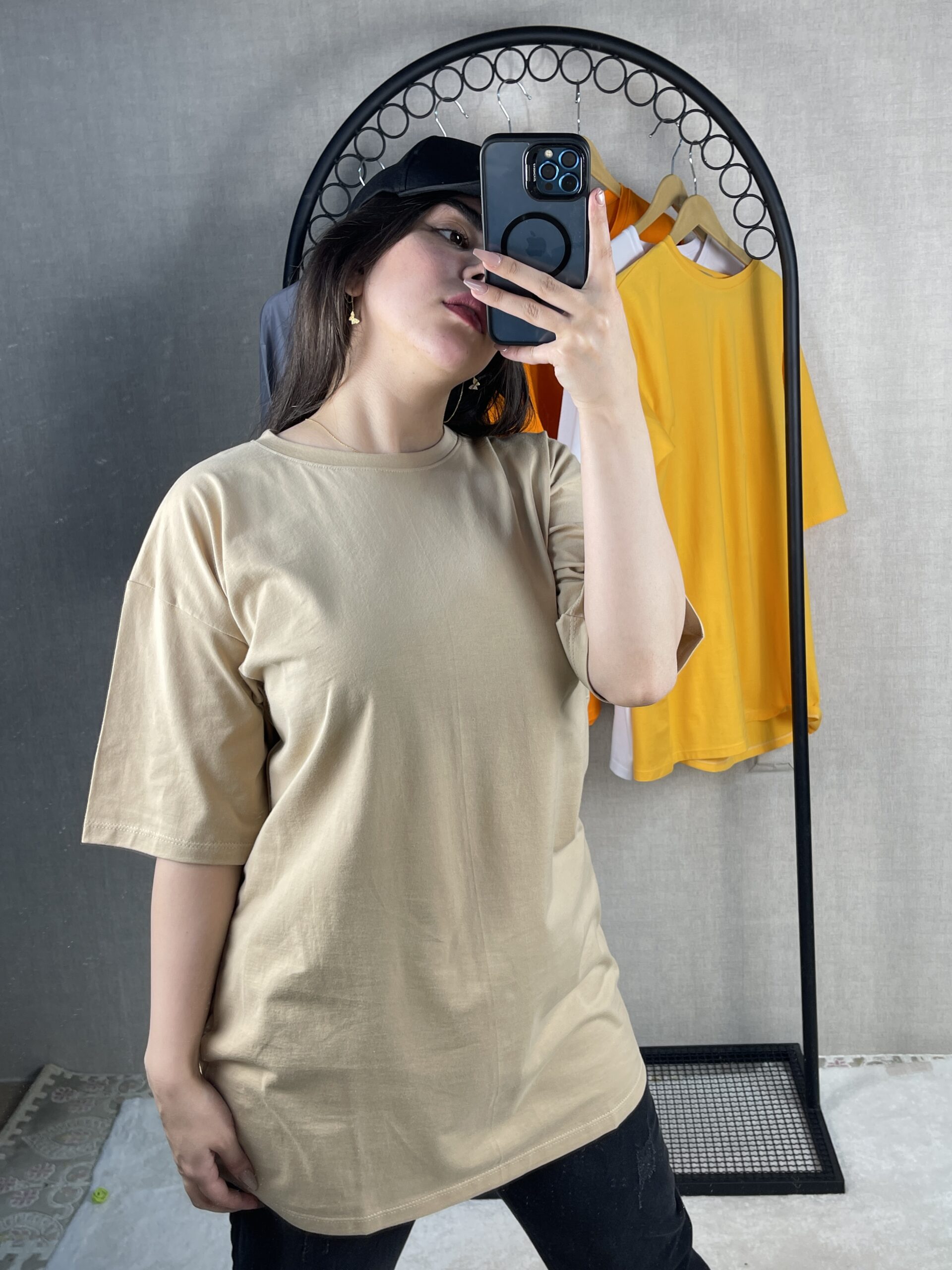 تیشرت لانگ ساده