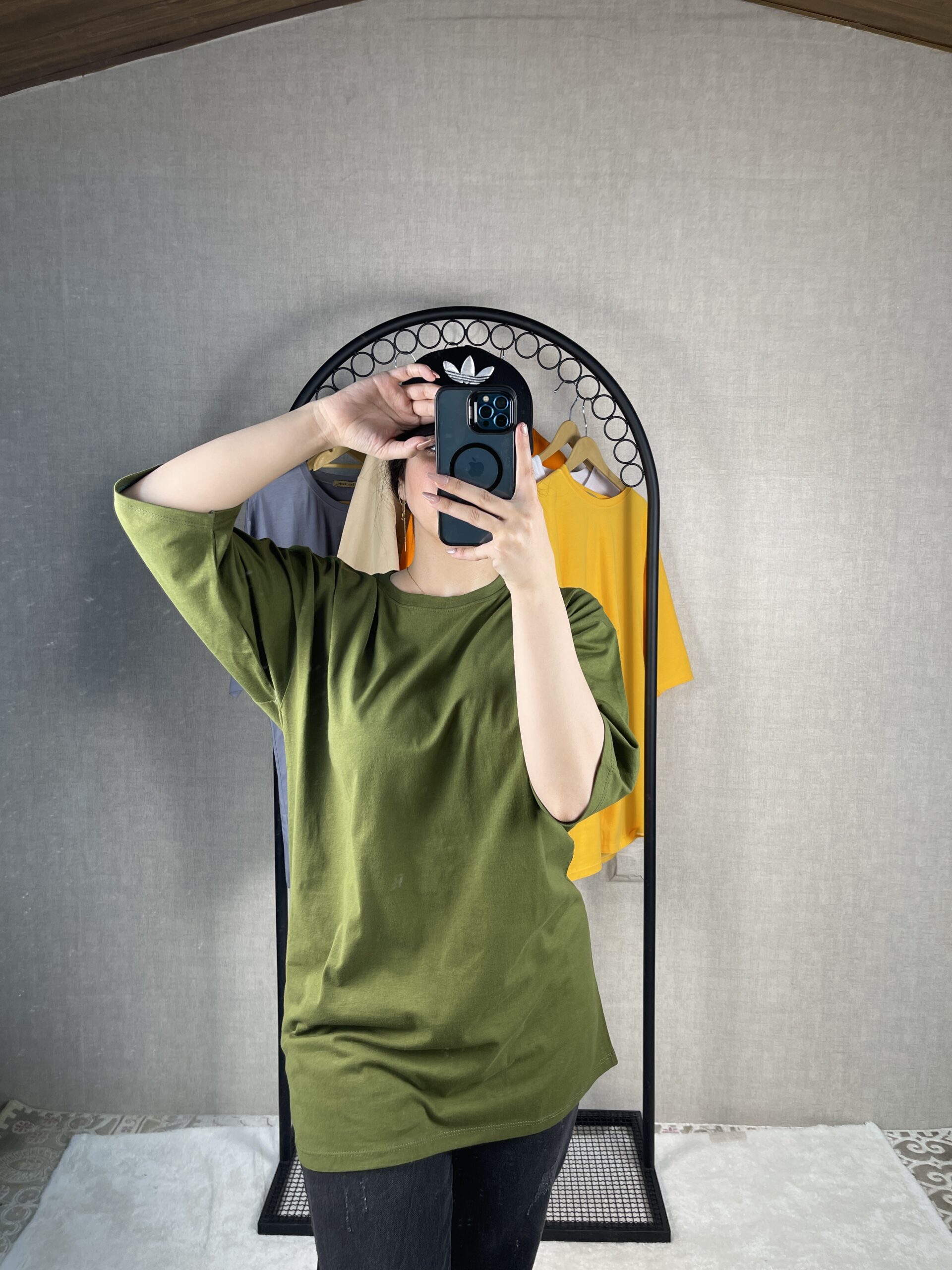 تیشرت لانگ ساده