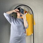 تیشرت لانگ ساده