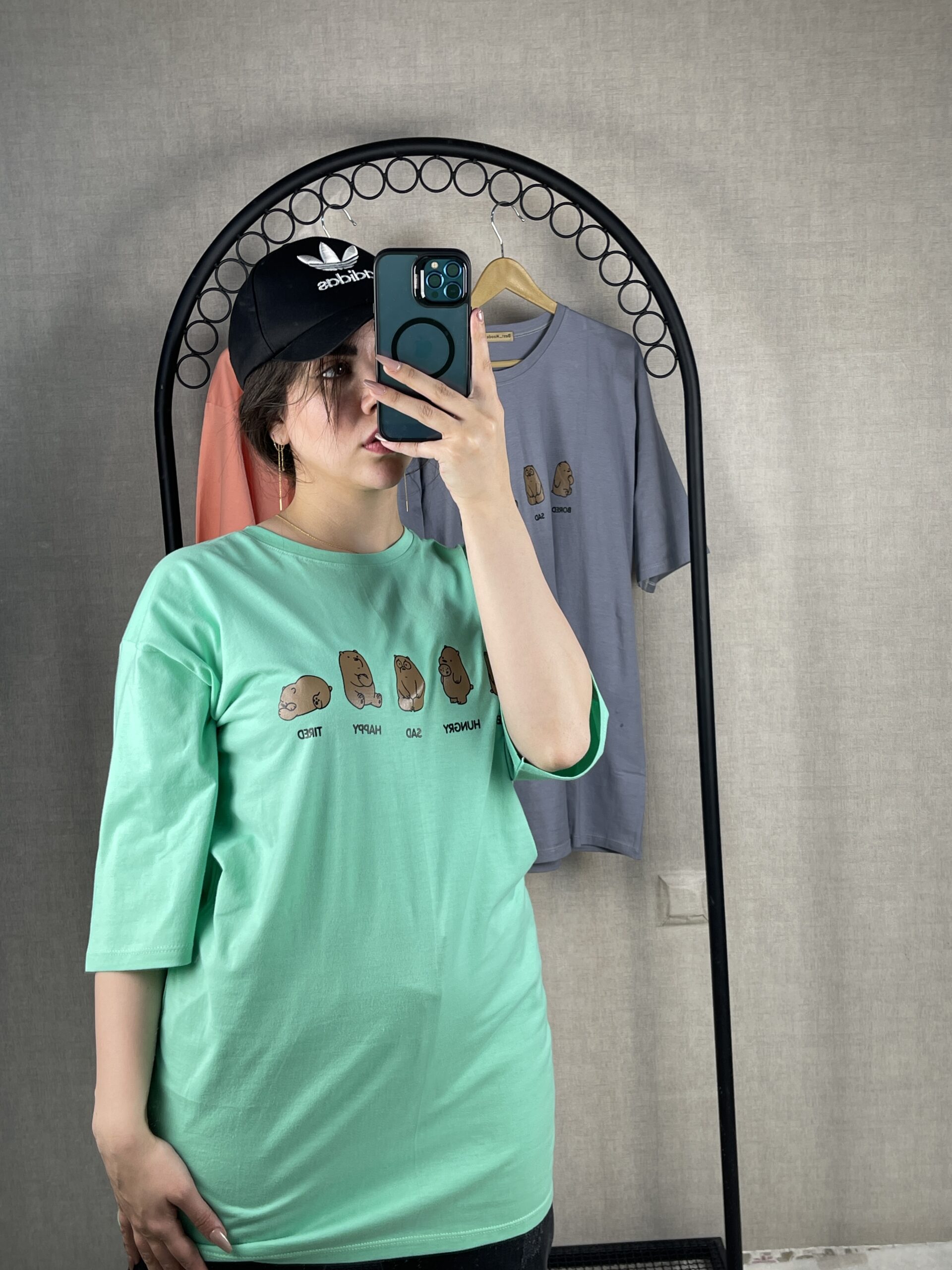 تیشرت لانگ خرسی