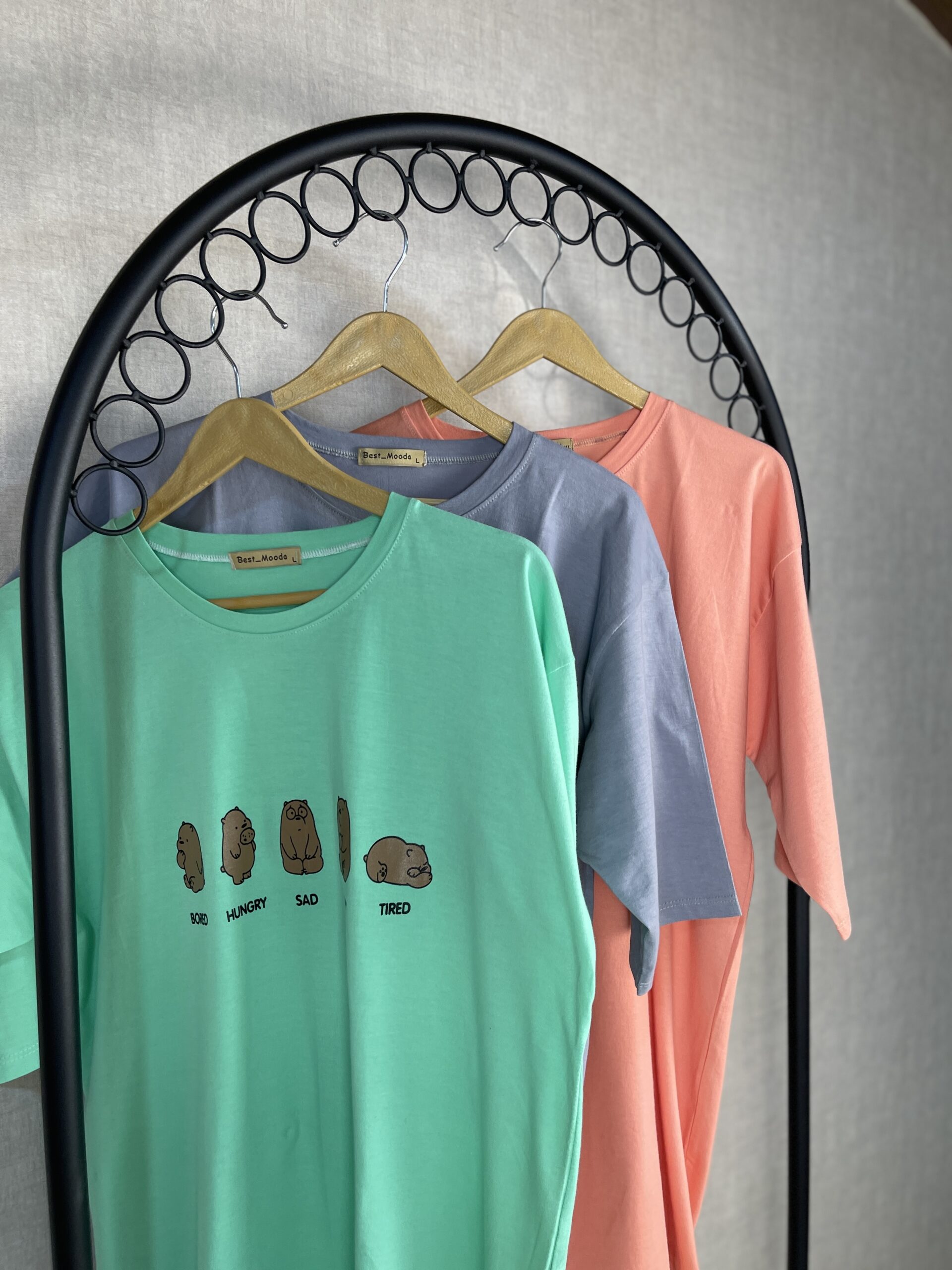 تیشرت لانگ خرسی