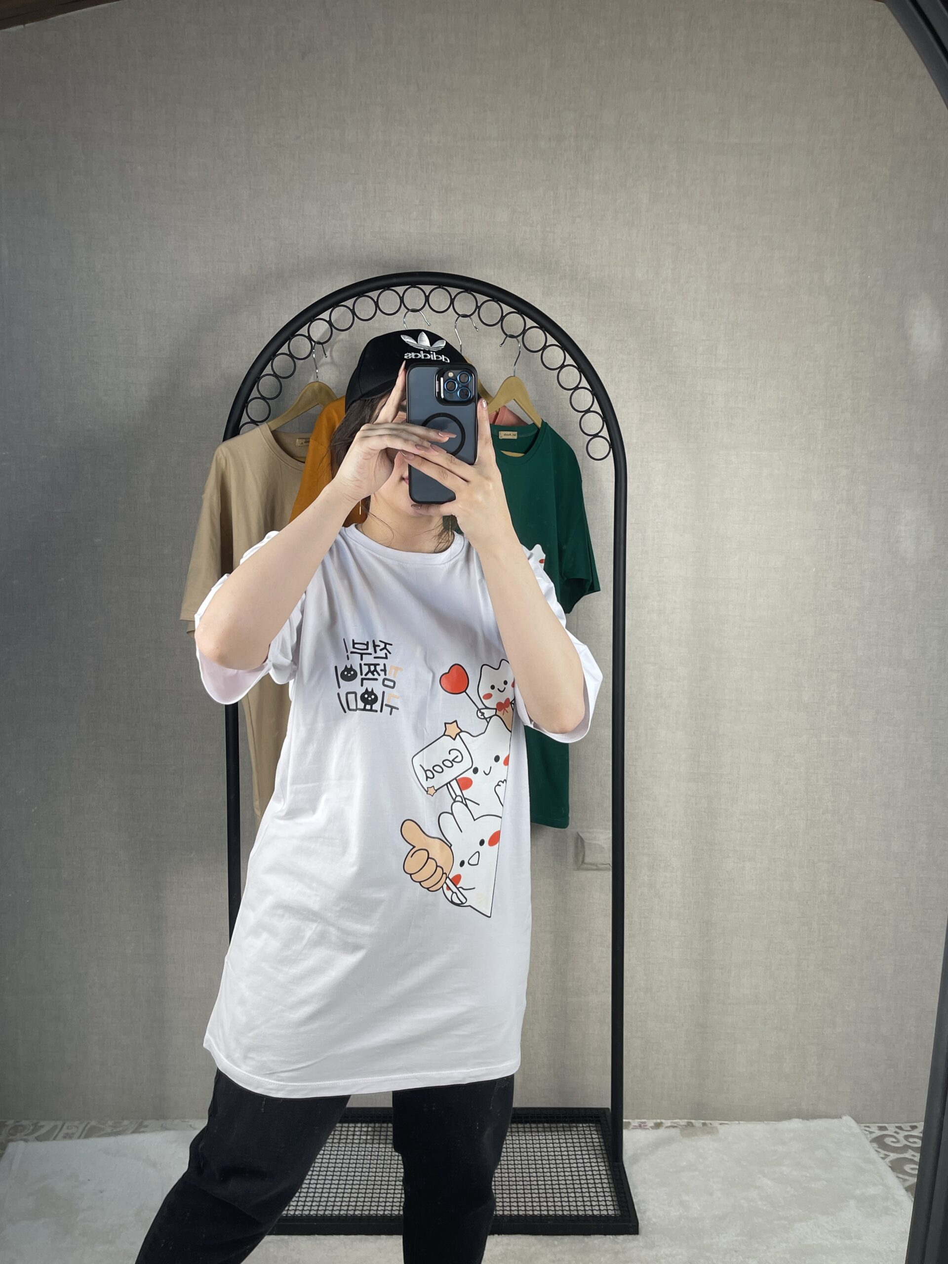 تیشرت لانگ گربه ای