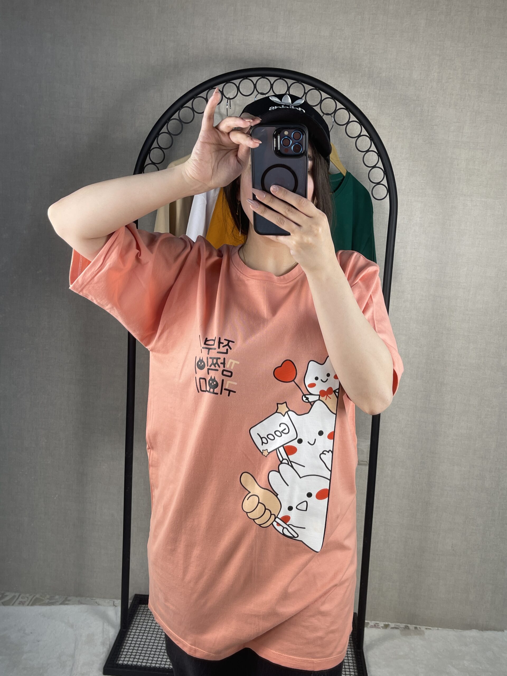 تیشرت لانگ گربه ای