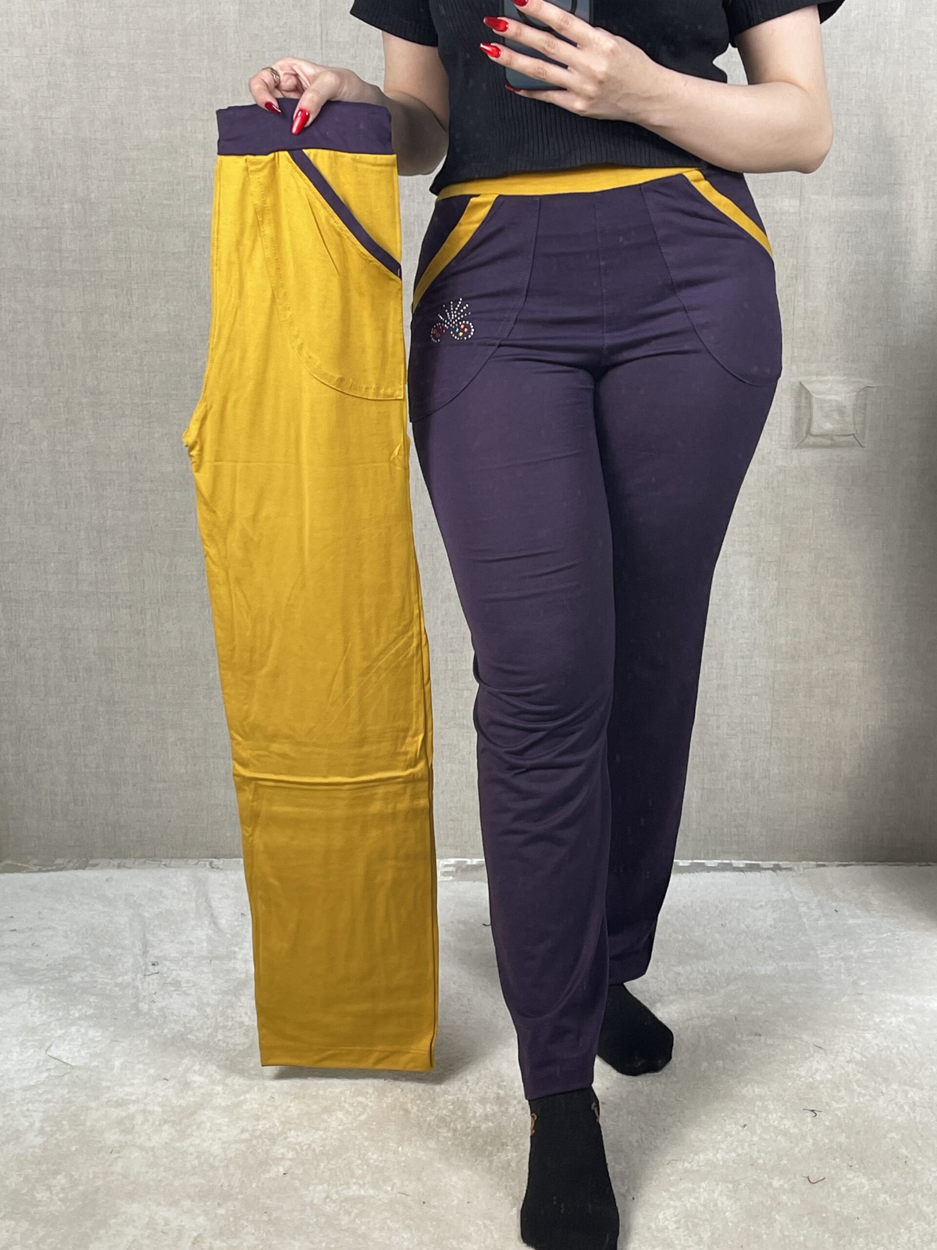 شلوار راحتی نخی