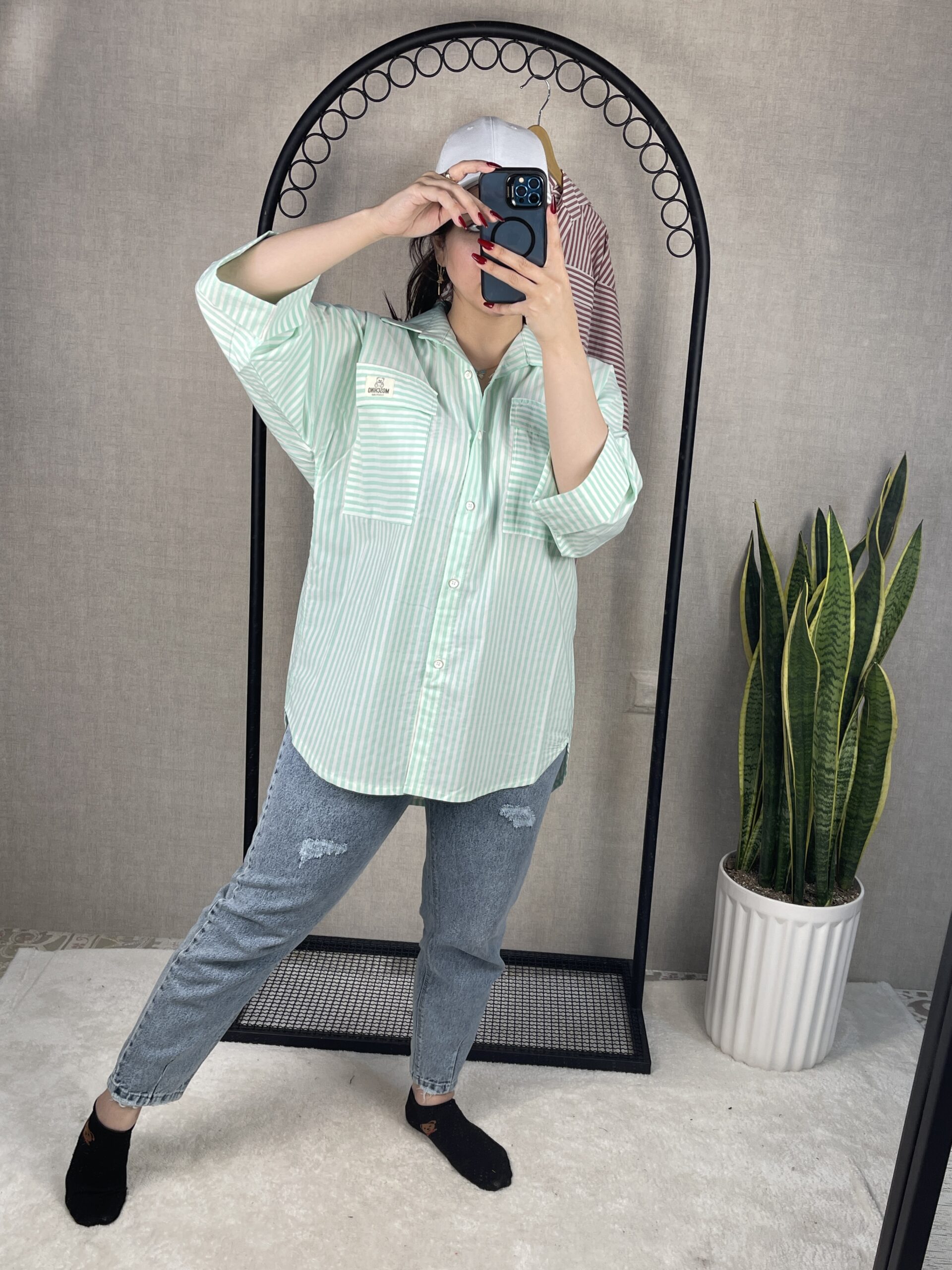 مانتو راه راه ر