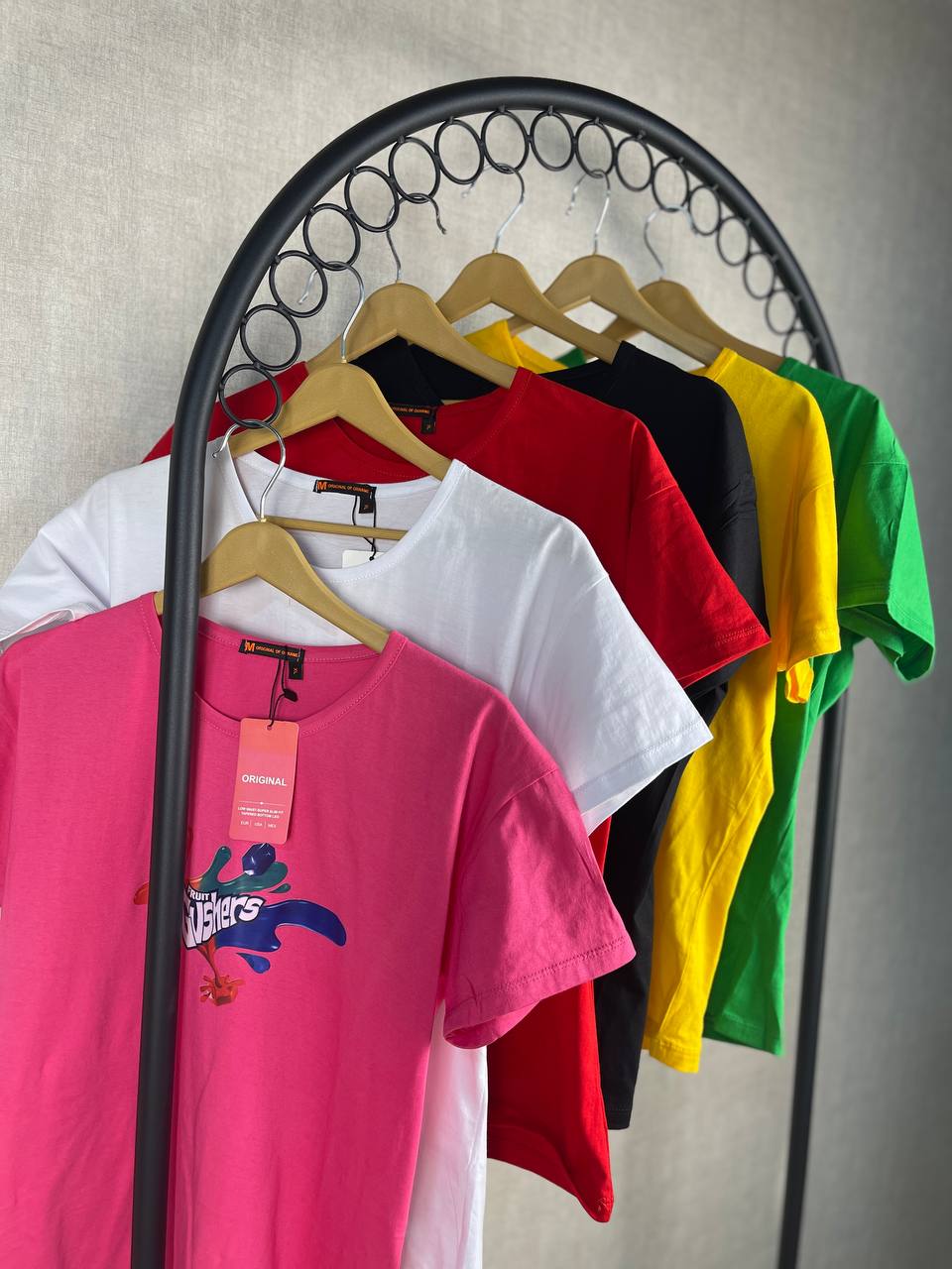 تیشرت نخ پنبه رنگی 00201020