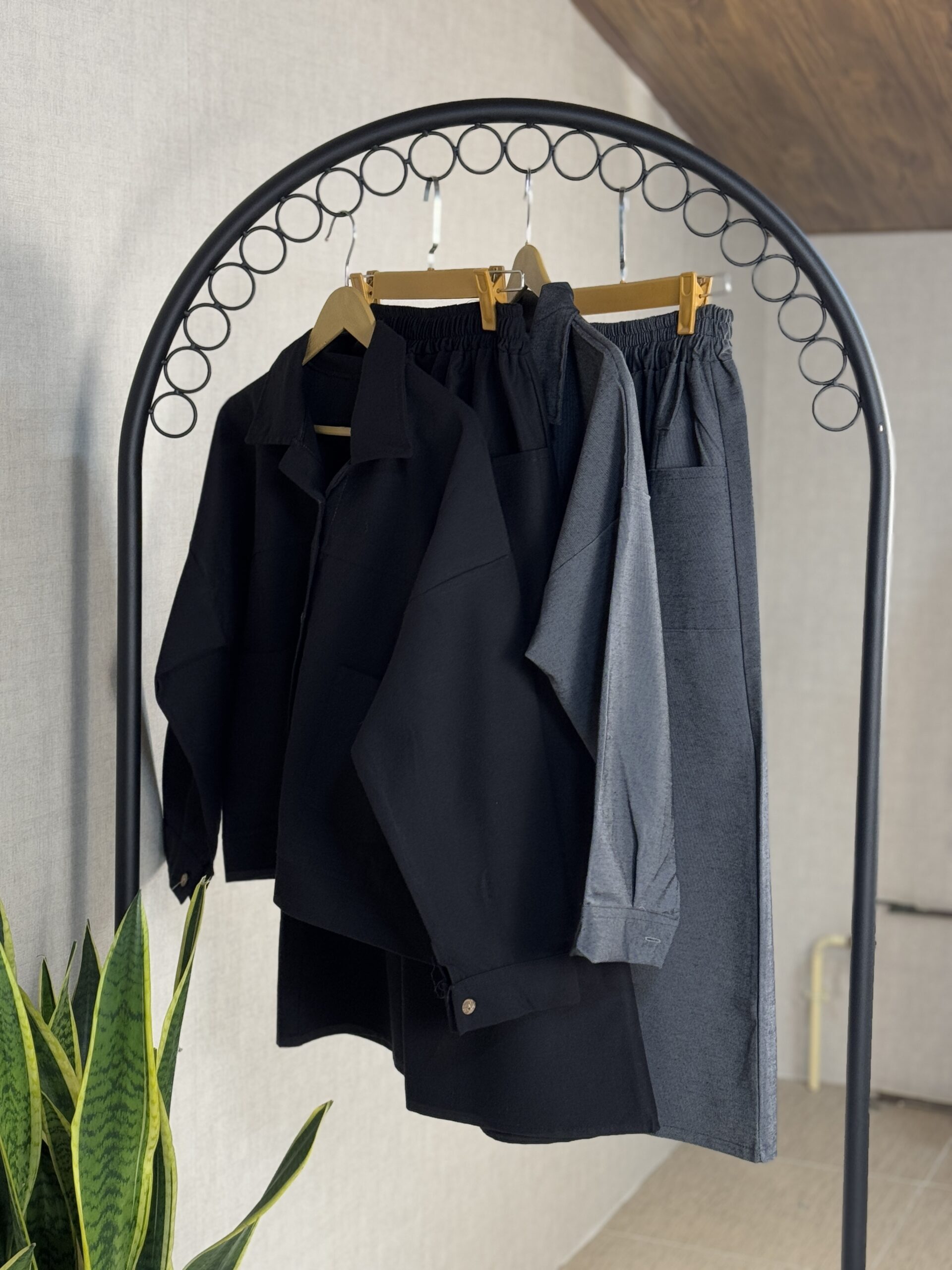 کت و دامن کتان