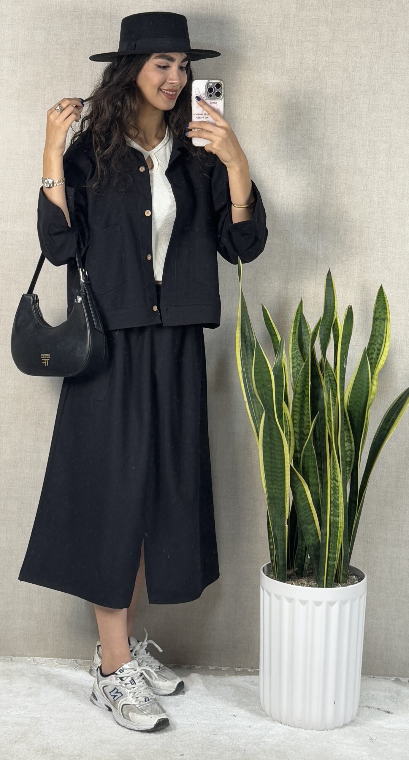 کت و دامن کتان