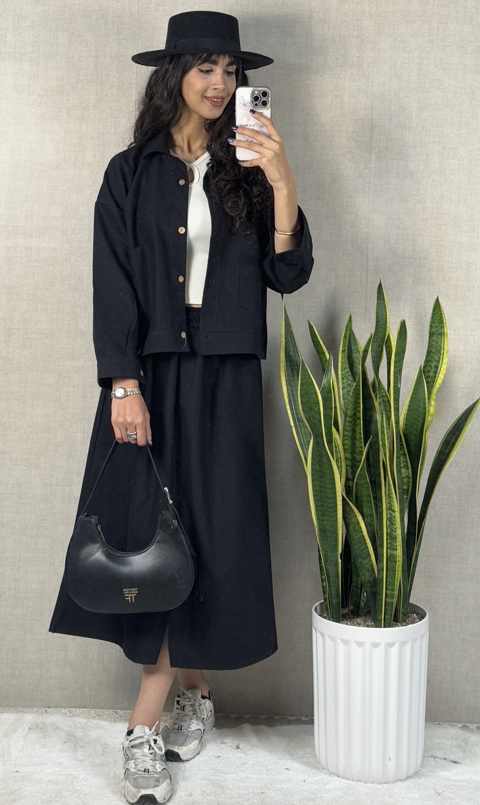 کت و دامن کتان