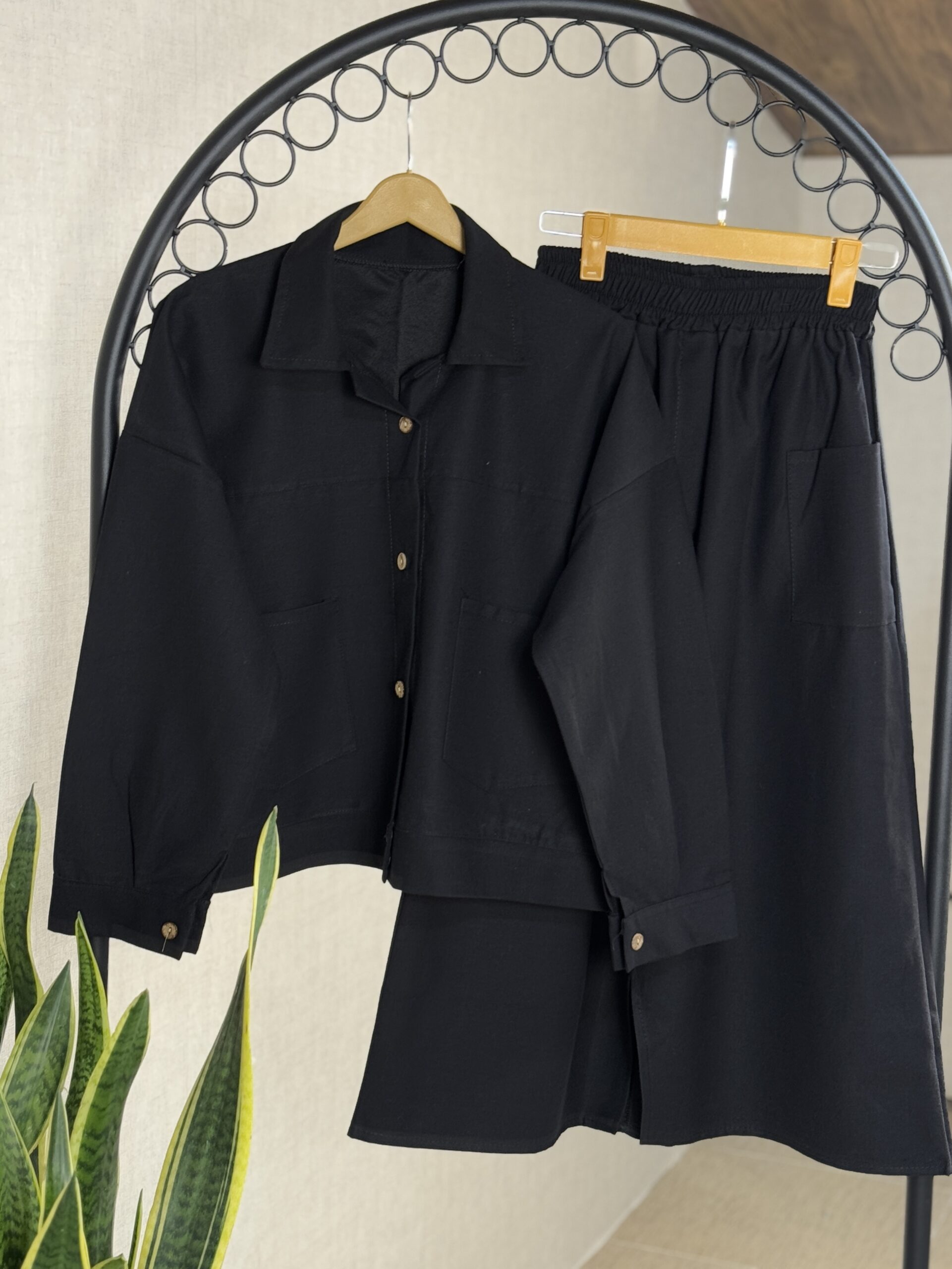 کت و دامن کتان