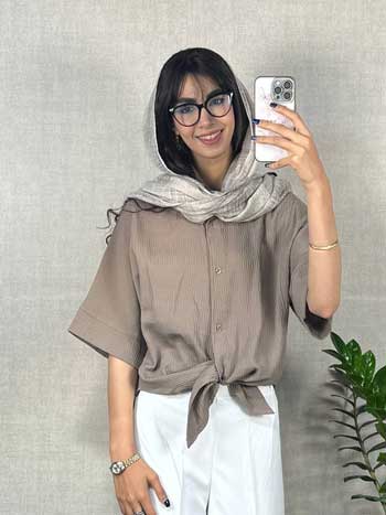 شومیز گره ای