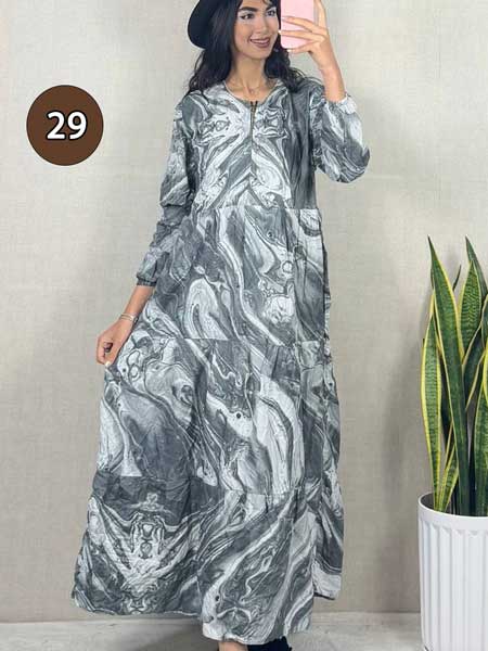 پراهن ساحلی تابستانی پوشاک پرنیان در رنگبندی متنوع