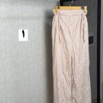 شلوار نخی چروک