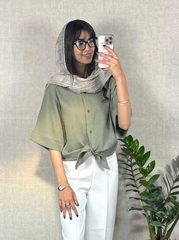 شومیز گره ای