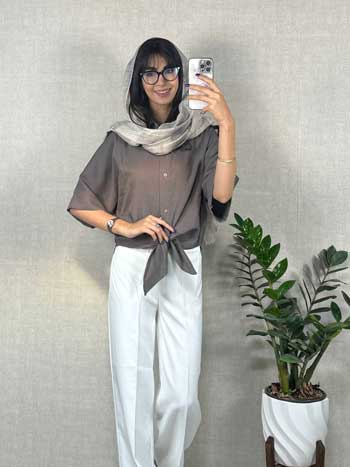 شومیز گره ای