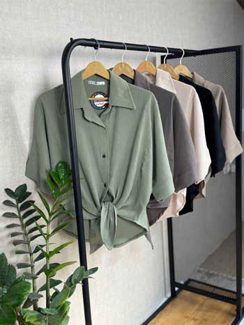 شومیز گره ای