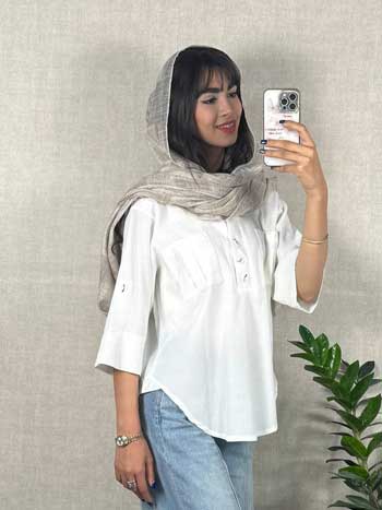 شومیز سه دکمه