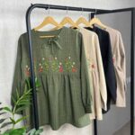 شومیز چین دار