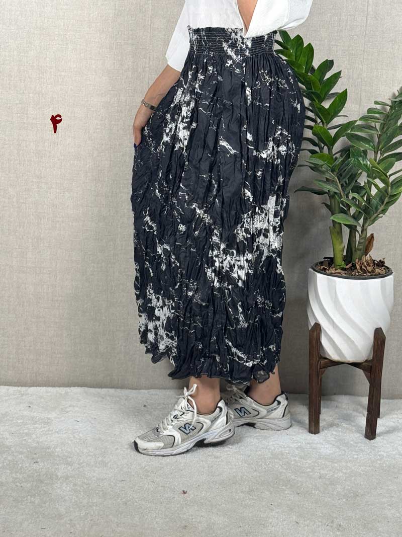 دامن نخی چروک