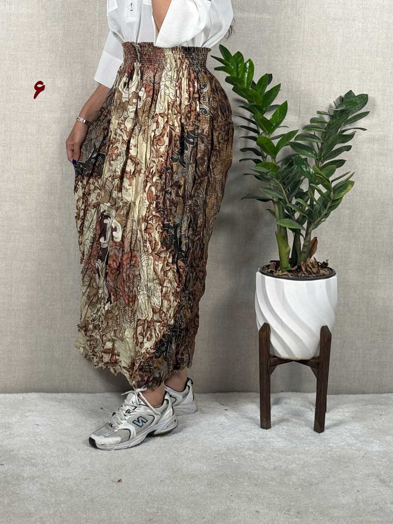 دامن نخی چروک