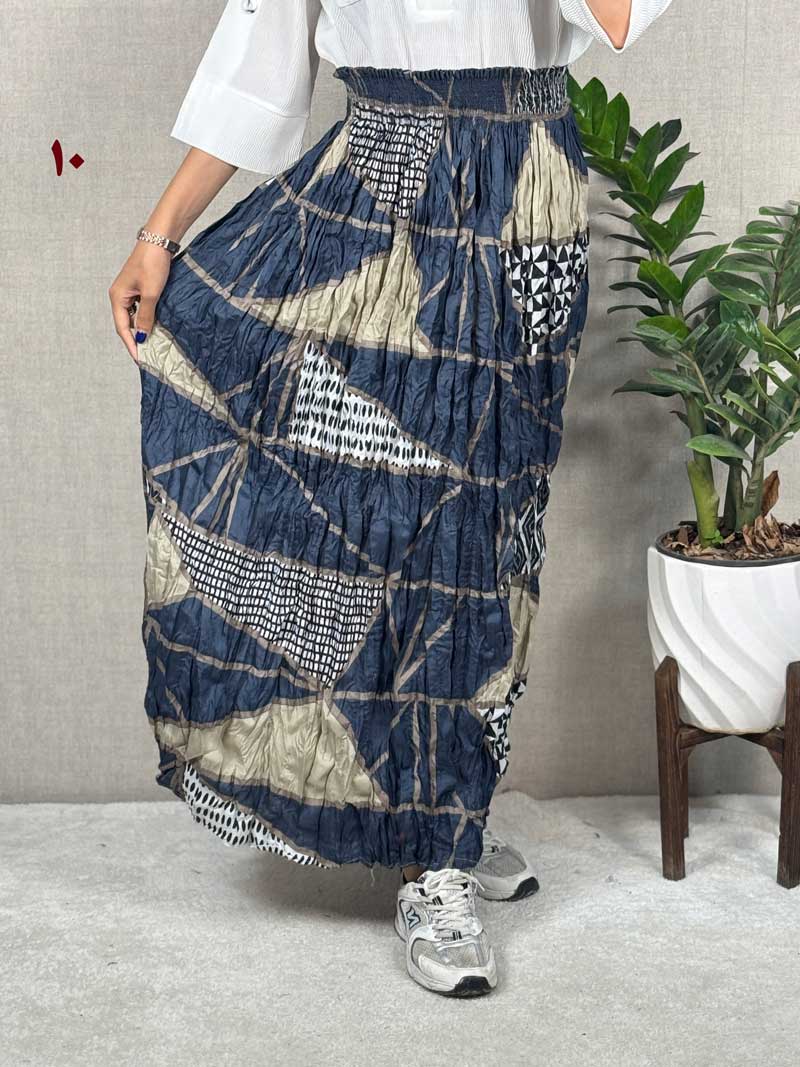 دامن نخی چروک