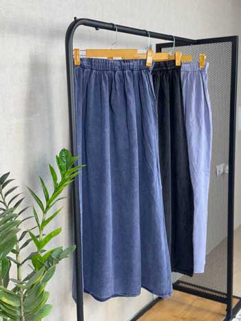 دامن طرح جین