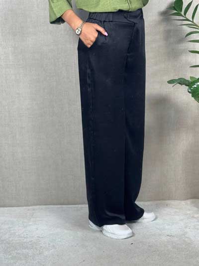 شلوار سیلک بگ