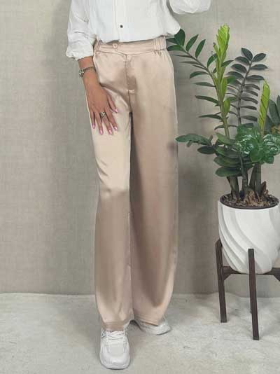 شلوار سیلک بگ