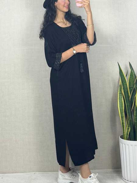 پیراهن مانتویی کفتان