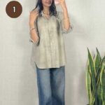 سفارش شومیز گازوئیلی شانتون از .ب سایت پوشاک پرنیان