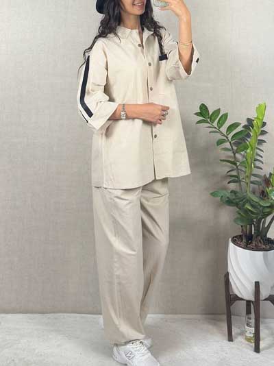 ست کت و شلوار لینن