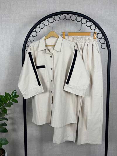 ست کت و شلوار لینن