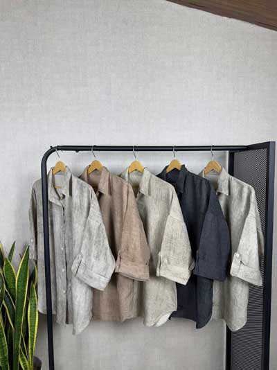 سفارش شومیز گازوئیلی شانتون از .ب سایت پوشاک پرنیان