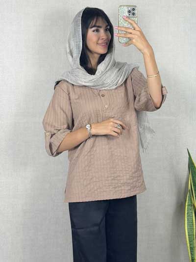 شومیز شانتون پوشاک پرنیان