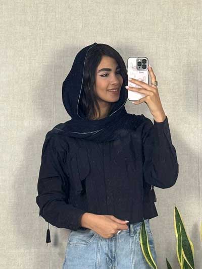 خرید آنلاین کت کراپ پاییزی در رشت