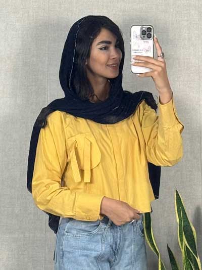 خرید آنلاین کت کراپ پاییزی در رشت