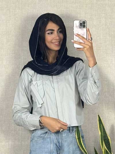 خرید آنلاین کت کراپ پاییزی در رشت