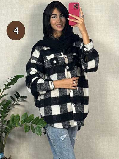 خرید آنلاین شکت چهارخونه پاییزی چهارخونه