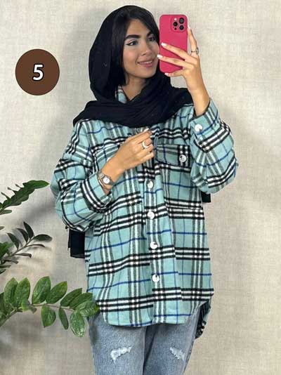 خرید آنلاین شکت چهارخونه پاییزی چهارخونه