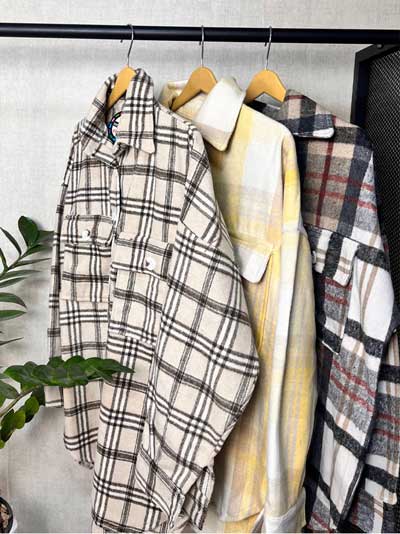 خرید آنلاین شکت چهارخونه پاییزی چهارخونه