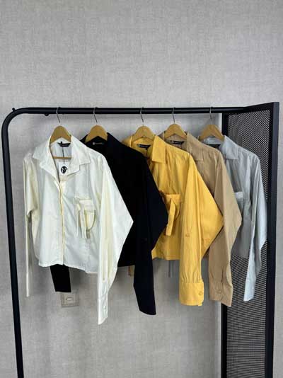 خرید آنلاین کت کراپ پاییزی در رشت