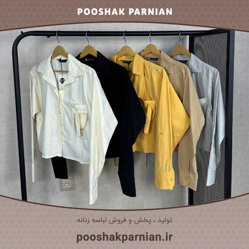 خرید آنلاین کت کراپ پاییزی در رشت