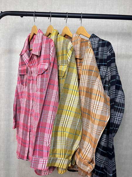 خرید آنلاین شکت چهارخونه پاییزی