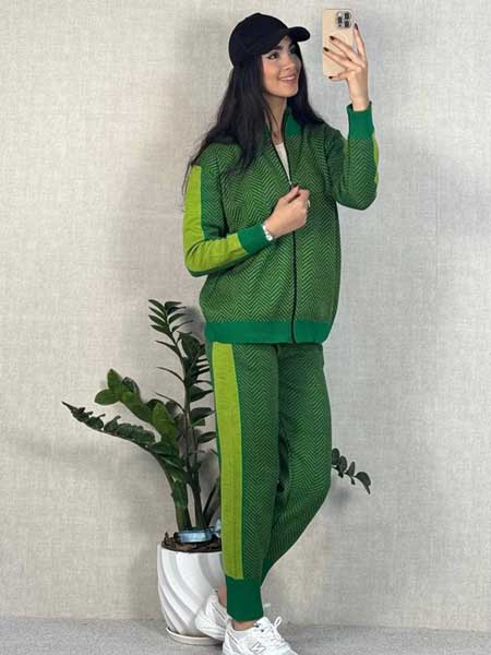 خرید بامپر و شلوار بافت مناسب بیرون