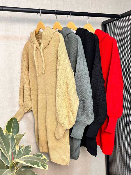 خرید هودی بافت بلند