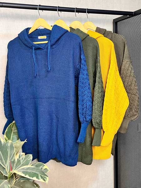 خرید هودی بافت بلند