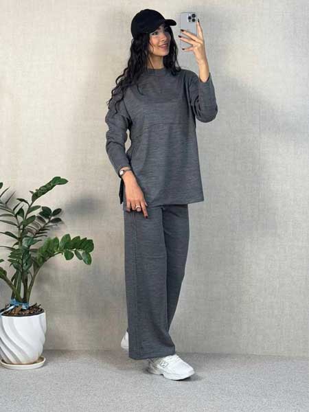 خرید بلوز و شلوار بافت برای بیرون